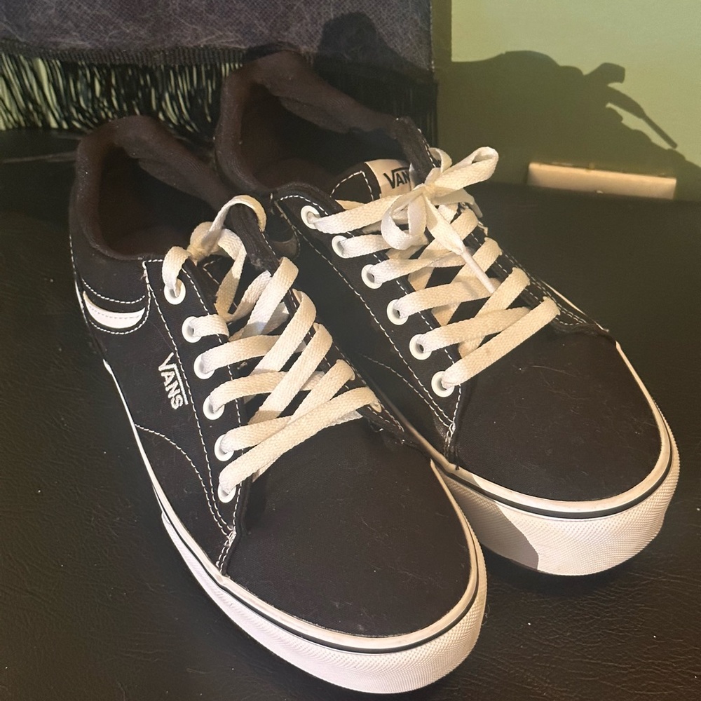 Vans Platforms size 8 new , worn once